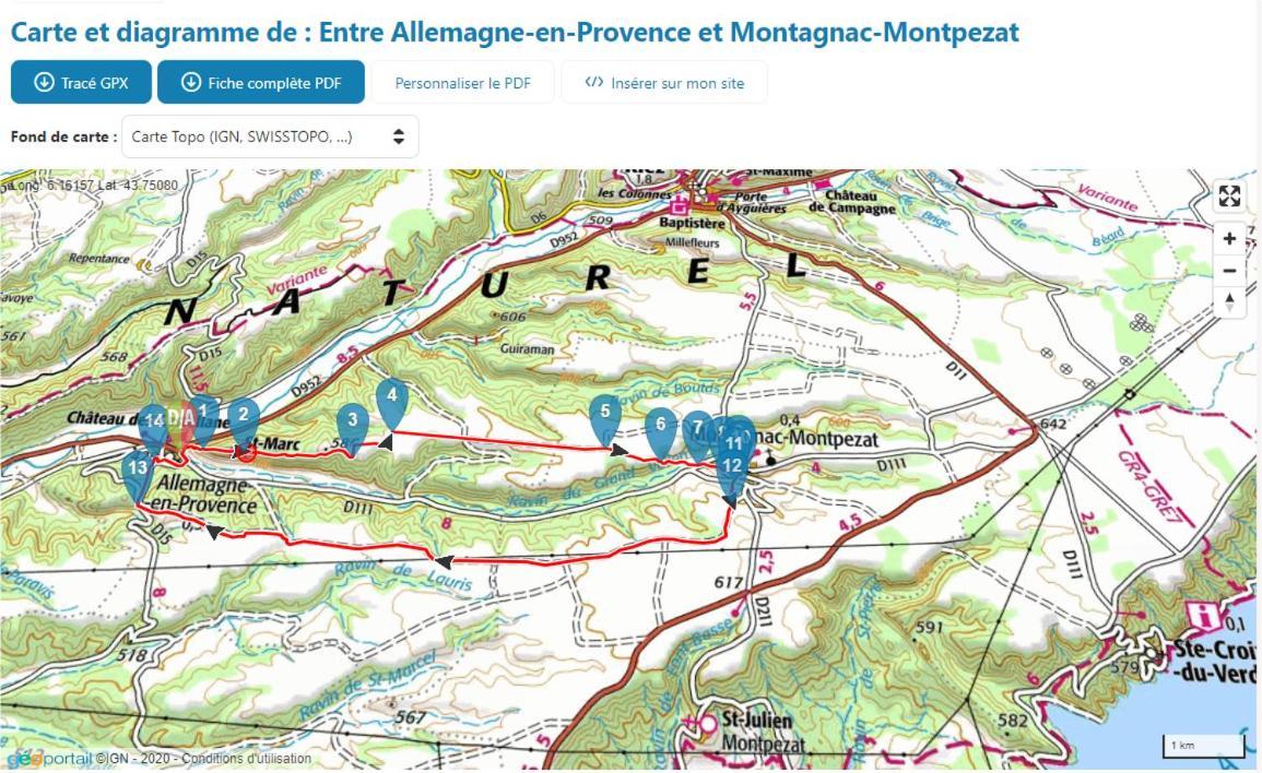 Gite Avec Terrasse Privee Proche Des Gorges Du Verdon 알레망엥프로방스 외부 사진