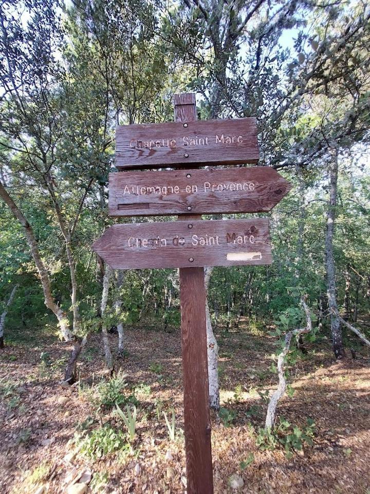 Gite Avec Terrasse Privee Proche Des Gorges Du Verdon 알레망엥프로방스 외부 사진